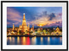Tempel Bangkok Thailand Passepartout 80x60