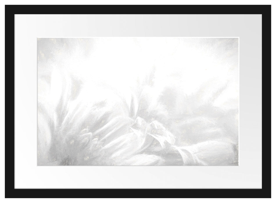 Gerbera-Blume Passepartout 55x40