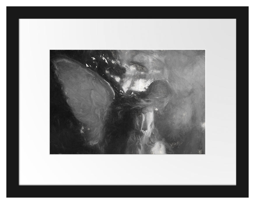 Engel im Sonnenlicht Passepartout 38x30