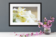 Wunderschöne weiße Calla Lilien Passepartout Wohnzimmer
