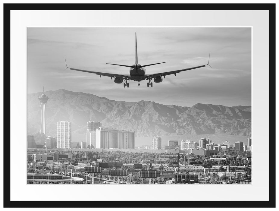 Urlaubsreise nach Las Vegas Passepartout 80x60