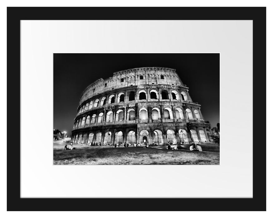 Colosseum in Rom Italien Italy Passepartout 38x30