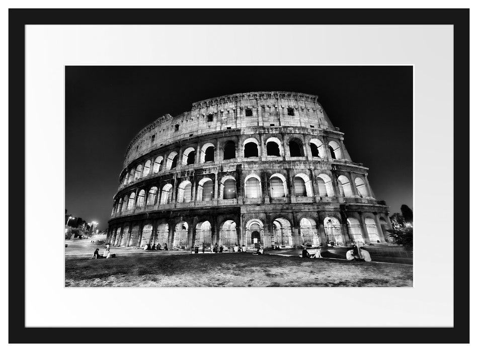 Colosseum in Rom Italien Italy Passepartout 55x40