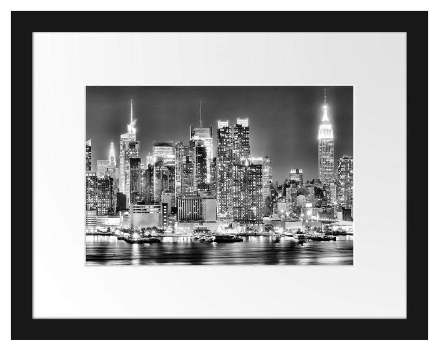 New York City Skyline Passepartout 38x30