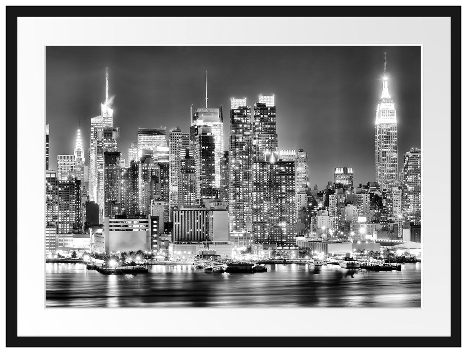 New York City Skyline Passepartout 80x60