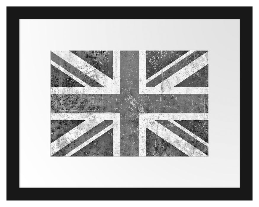 Union Jack Passepartout 38x30