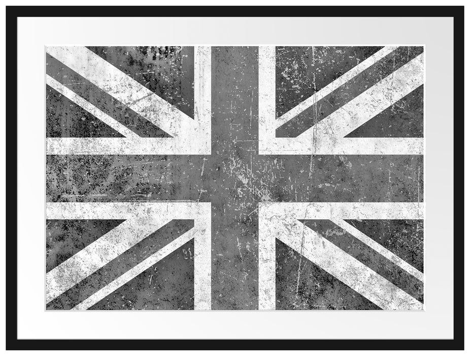 Union Jack Passepartout 80x60