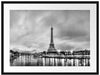 Eifelturm Paris bei Nacht Passepartout 80x60