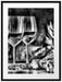 Baguette Wein Alkohol Passepartout 80x60