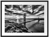 Golden Gate Bridge Passepartout 80x60