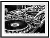 Modern beleuchteter DJ Pult Passepartout 80x60