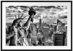 Freiheitsstatue in New York Passepartout 100x70