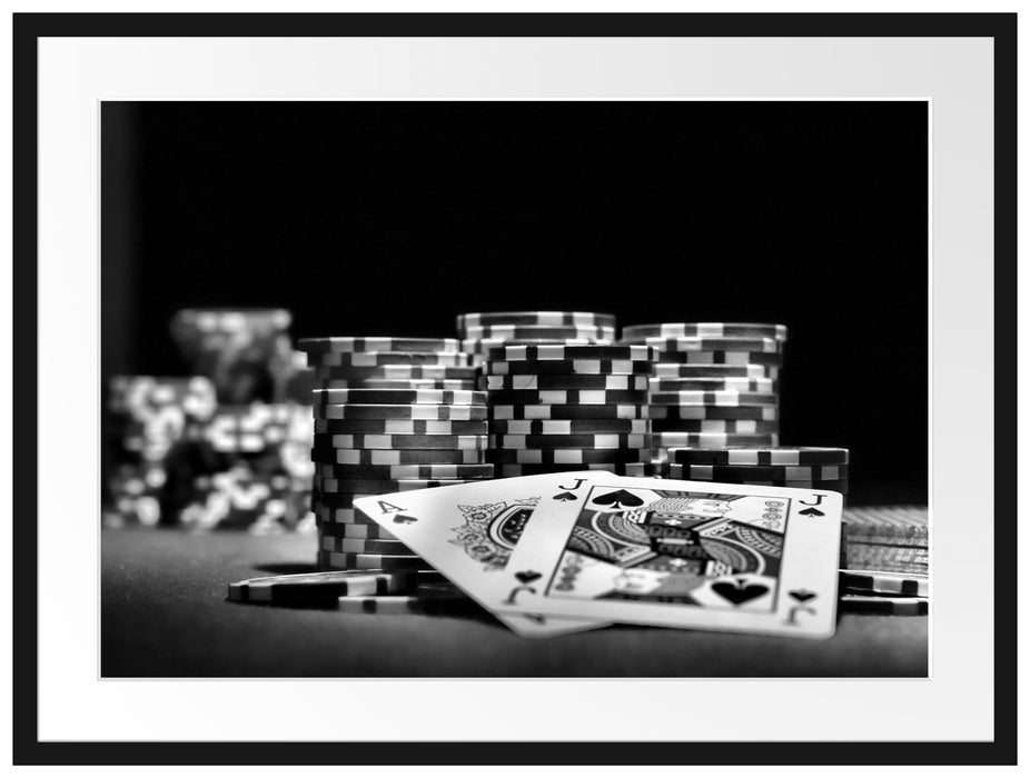 Pokertisch Las Vegas Passepartout 80x60