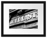 Wall Street in New York Passepartout 38x30