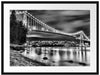 Lions Gate Bridge Vancouver Passepartout 80x60