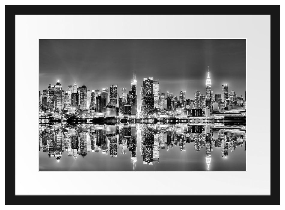 Manhattan Skyline Passepartout 55x40