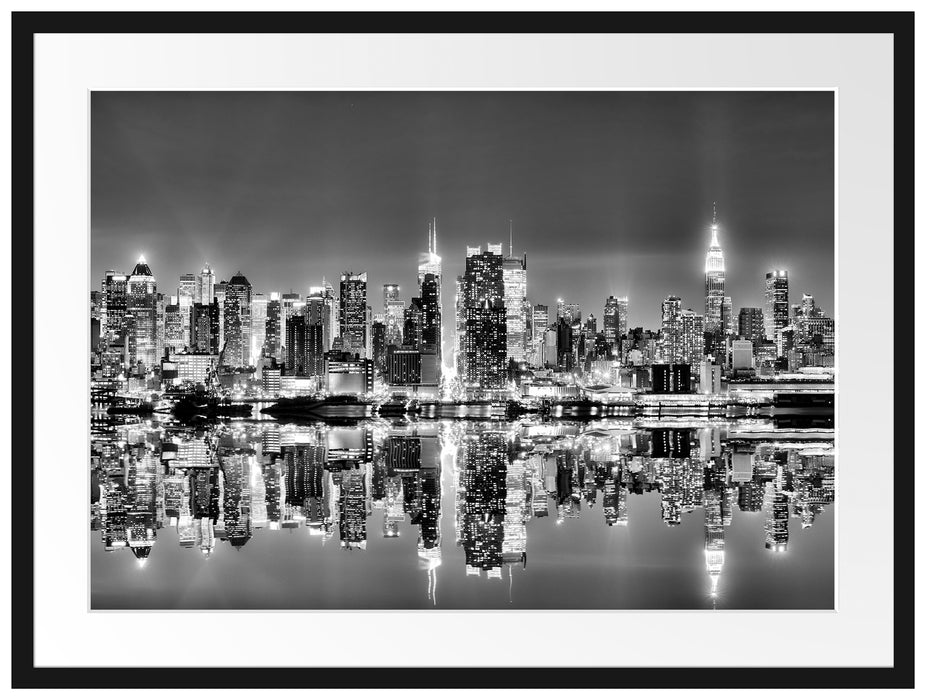 Manhattan Skyline Passepartout 80x60