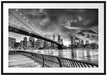Brooklyn Bridge Park New York Passepartout 100x70
