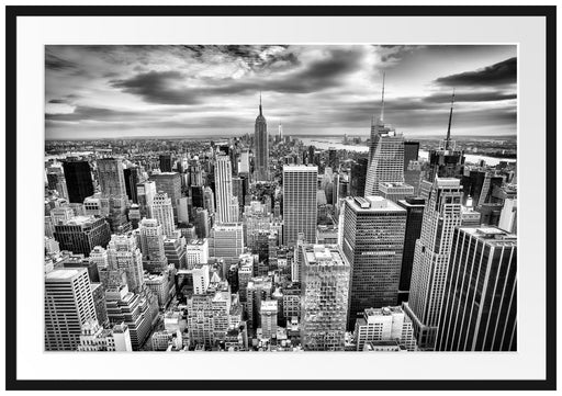 Skyline von New York Passepartout 100x70