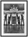 erleuchtetes Brandenburger Tor Passepartout 80x60