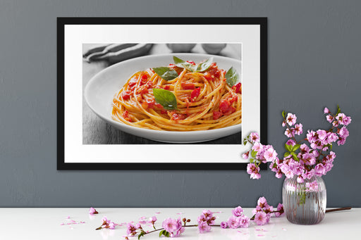 Rustikale italienische Spaghetti Passepartout Wohnzimmer