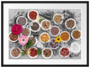 Heilende Kräuter und Blumen Passepartout 80x60