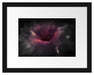 Schwarzes Loch im Weltall Passepartout 38x30