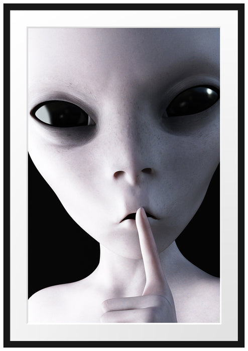 Alien - nicht reden Passepartout 100x70