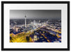Berlin City Panorama Passepartout 55x40