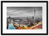 Berlin City Panorama Passepartout 55x40