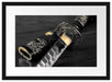 strahlendes Samurai-Schwert Passepartout 55x40