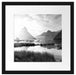 Milford Sound Neuseeland Passepartout Quadratisch 40x40