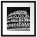 Colosseum in Rom Italien Italy Passepartout Quadratisch 40x40