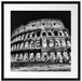 Colosseum in Rom Italien Italy Passepartout Quadratisch 55x55