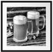 Bier Bierglas Passepartout Quadratisch 55x55