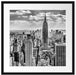 New York, Manhattan Passepartout Quadratisch 55x55