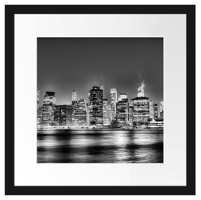 New York City Passepartout Quadratisch 40x40