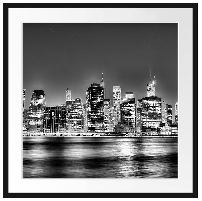 New York City Passepartout Quadratisch 70x70