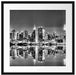 Manhattan Skyline Passepartout Quadratisch 55x55
