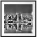Manhattan Skyline Passepartout Quadratisch 70x70