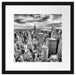 Skyline von New York Passepartout Quadratisch 40x40