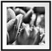 Tulpen mit Morgentau Passepartout Quadratisch 55x55