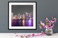 Skyline von Miami Florida Quadratisch Passepartout Dekovorschlag