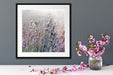Schmetterlinge auf Lavendelblumen Quadratisch Passepartout Dekovorschlag