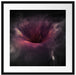 Schwarzes Loch im Weltall Passepartout Quadratisch 55x55