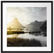 Milford Sound Neuseeland Passepartout Quadratisch 55x55