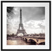 Eiffelturm in Paris Passepartout Quadratisch 55x55