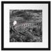 Eisenbahnviadukt in Schottland Passepartout Quadratisch 40x40