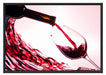 Wein Schattenfugenrahmen 100x70