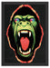 Hypnotic ape black Schattenfugenrahmen 55x40